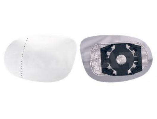 Sticla oglinda, oglinda retrovizoare exterioara FIAT CROMA (194) (2005 - 2016) ALKAR 6401533