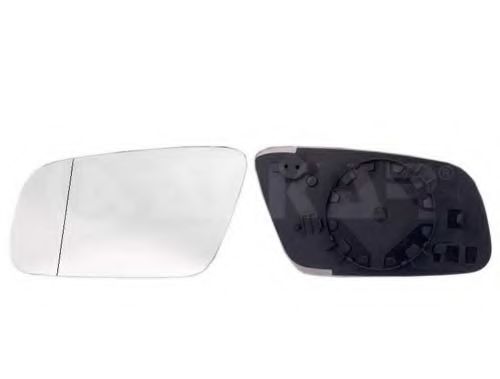Sticla oglinda, oglinda retrovizoare exterioara AUDI A6 (4B2, C5) (1997 - 2005) ALKAR 6401797