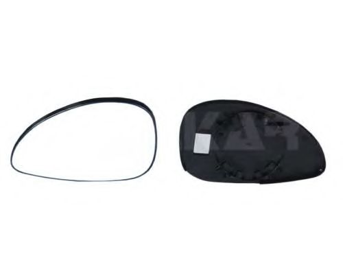 Sticla oglinda, oglinda retrovizoare exterioara CITROËN C4 I (LC_) (2004 - 2011) ALKAR 6401855