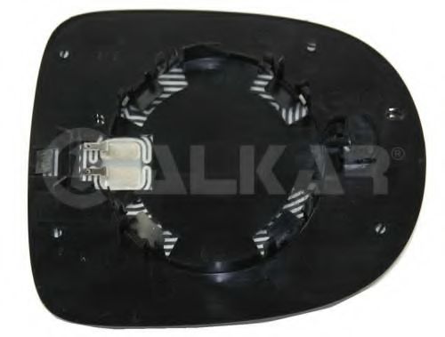 Sticla oglinda, oglinda retrovizoare exterioara RENAULT TWINGO II (CN0_) (2007 - 2016) ALKAR 6402176
