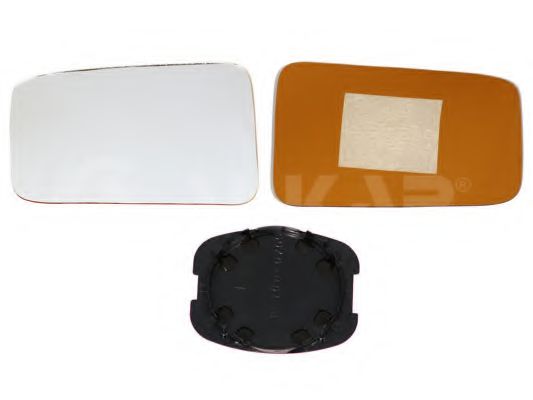Sticla oglinda, oglinda retrovizoare exterioara PEUGEOT 405 Mk II (4B) (1992 - 1999) ALKAR 6402288