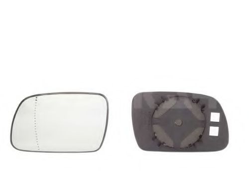 Sticla oglinda, oglinda retrovizoare exterioara PEUGEOT 307 SW (3H) (2002 - 2016) ALKAR 6402307