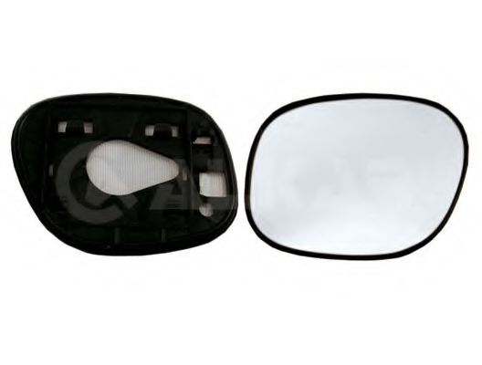 Sticla oglinda, oglinda retrovizoare exterioara TOYOTA RAV 4   (SXA1_) (1994 - 2000) ALKAR 6402958