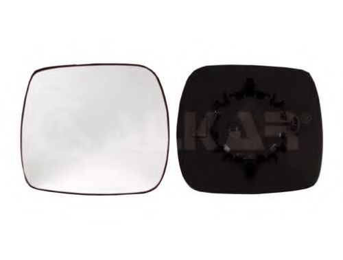 Sticla oglinda, oglinda retrovizoare exterioara RENAULT KANGOO / GRAND KANGOO (KW0/1_) (2008 - 2016) ALKAR 6403160
