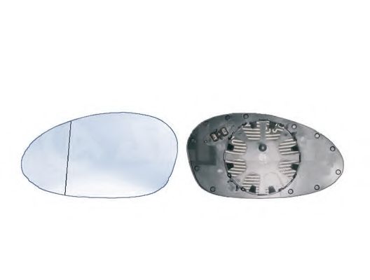 Sticla oglinda, oglinda retrovizoare exterioara BMW 3 cupe (E92) (2006 - 2013) ALKAR 6413843