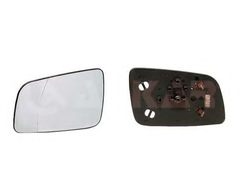 Sticla oglinda, oglinda retrovizoare exterioara OPEL ASTRA G combi (F35_) (1998 - 2009) ALKAR 6423437