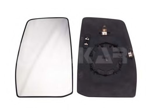 Sticla oglinda, oglinda retrovizoare exterioara FORD TRANSIT CUSTOM bus (2012 - 2016) ALKAR 6431381