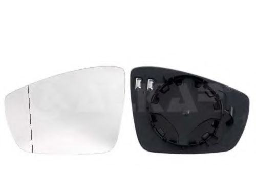 Sticla oglinda, oglinda retrovizoare exterioara VW POLO (6R, 6C) (2009 - 2016) ALKAR 6432123