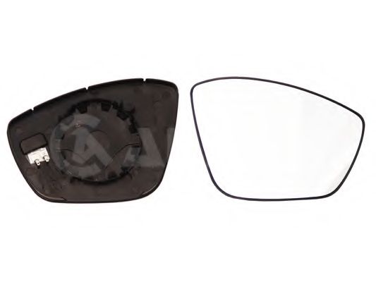 Sticla oglinda, oglinda retrovizoare exterioara PEUGEOT 308 II (2013 - 2016) ALKAR 6432296