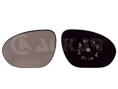 Sticla oglinda, oglinda retrovizoare exterioara NISSAN JUKE (F15) (2010 - 2016) ALKAR 6432595