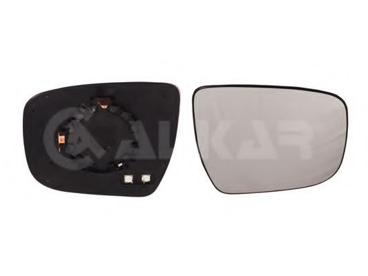 Sticla oglinda, oglinda retrovizoare exterioara NISSAN JUKE (F15) (2010 - 2016) ALKAR 6432624