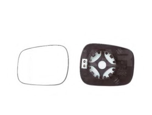 Sticla oglinda, oglinda retrovizoare exterioara RENAULT KANGOO Rapid (FC0/1_) (1997 - 2016) ALKAR 6433174