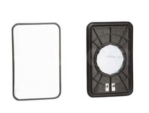 Sticla oglinda, oglinda retrovizoare exterioara MERCEDES-BENZ 100 bus (631) (1988 - 1996) ALKAR 6433965