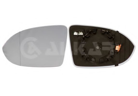 Sticla oglinda, oglinda retrovizoare exterioara VW PASSAT Variant (3G5) (2014 - 2016) ALKAR 6441197