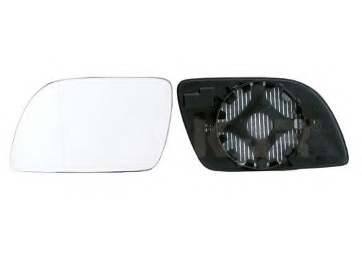 Sticla oglinda, oglinda retrovizoare exterioara VW POLO limuzina (9A4) (2002 - 2016) ALKAR 6451110