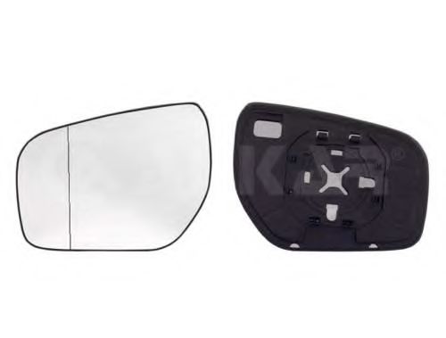 Sticla oglinda, oglinda retrovizoare exterioara RENAULT KOLEOS (HY_) (2008 - 2016) ALKAR 6451161