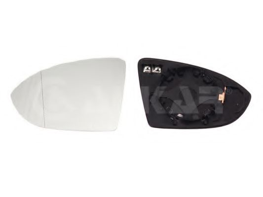 Sticla oglinda, oglinda retrovizoare exterioara VW GOLF SPORTSVAN (AM1) (2014 - 2016) ALKAR 6451184