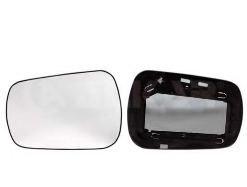Sticla oglinda, oglinda retrovizoare exterioara FORD FUSION (JU_) (2002 - 2012) ALKAR 6451387