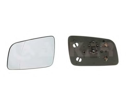 Sticla oglinda, oglinda retrovizoare exterioara OPEL ASTRA G limuzina (F69_) (1998 - 2009) ALKAR 6451437
