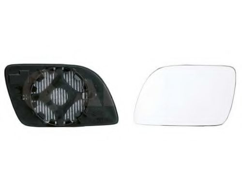 Sticla oglinda, oglinda retrovizoare exterioara VW POLO limuzina (9A4) (2002 - 2016) ALKAR 6452110