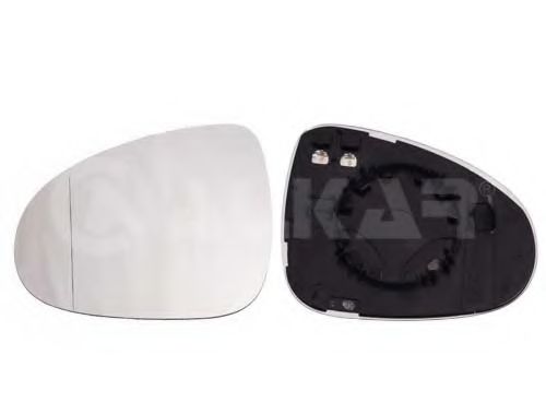Sticla oglinda, oglinda retrovizoare exterioara VW TOUAREG (7P5) (2010 - 2016) ALKAR 6471145