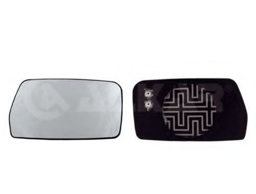Sticla oglinda, oglinda retrovizoare exterioara CITROËN XANTIA (X1) (1993 - 1998) ALKAR 6471356