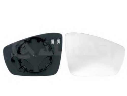 Sticla oglinda, oglinda retrovizoare exterioara VW POLO (6R, 6C) (2009 - 2016) ALKAR 6472123