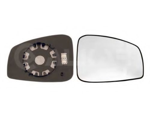 Sticla oglinda, oglinda retrovizoare exterioara RENAULT LAGUNA III Sportour (KT0/1) (2007 - 2016) ALKAR 6472231