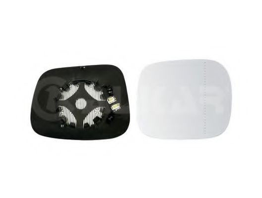 Sticla oglinda, oglinda retrovizoare exterioara VOLVO XC70 II (2007 - 2016) ALKAR 6472610