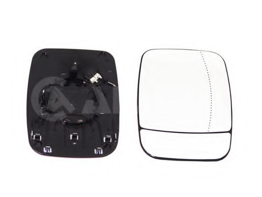 Sticla oglinda, oglinda retrovizoare exterioara RENAULT TRAFIC III bus (2014 - 2016) ALKAR 6472645