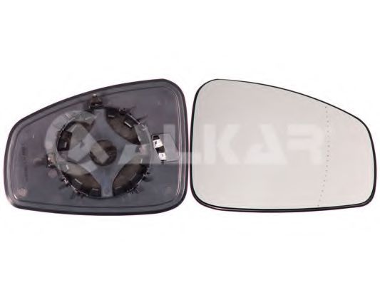 Sticla oglinda, oglinda retrovizoare exterioara RENAULT FLUENCE (L30_) (2010 - 2016) ALKAR 6482236