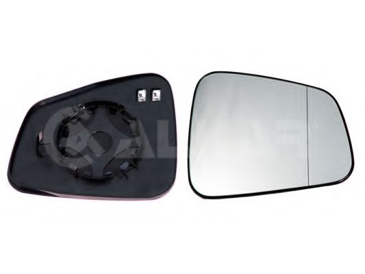 Sticla oglinda, oglinda retrovizoare exterioara OPEL MOKKA (2012 - 2016) ALKAR 6482446