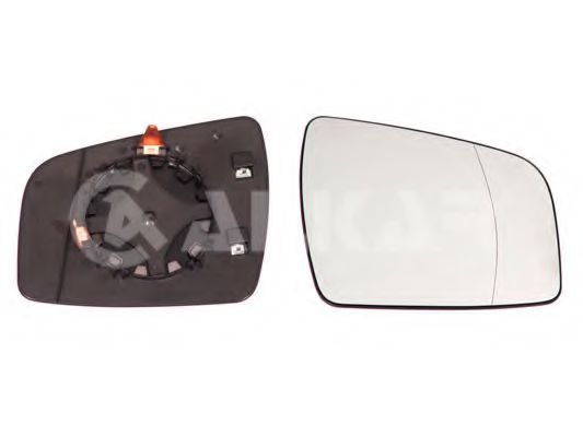 Sticla oglinda, oglinda retrovizoare exterioara OPEL ZAFIRA B (A05) (2005 - 2016) ALKAR 6491445