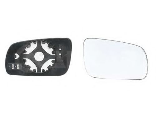 Sticla oglinda, oglinda retrovizoare exterioara SEAT AROSA (6H) (1997 - 2004) ALKAR 6492127