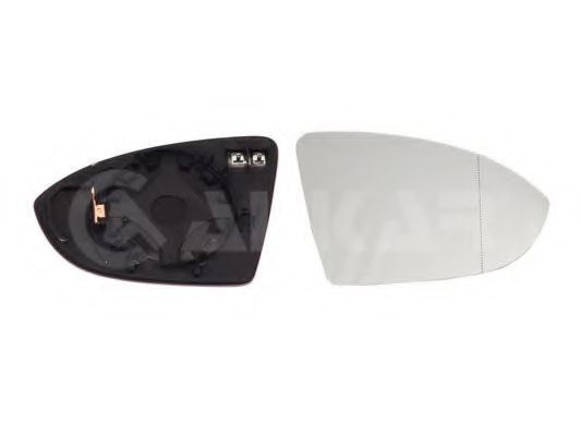 Sticla oglinda, oglinda retrovizoare exterioara VW TOURAN (5T1) (2015 - 2016) ALKAR 6492184