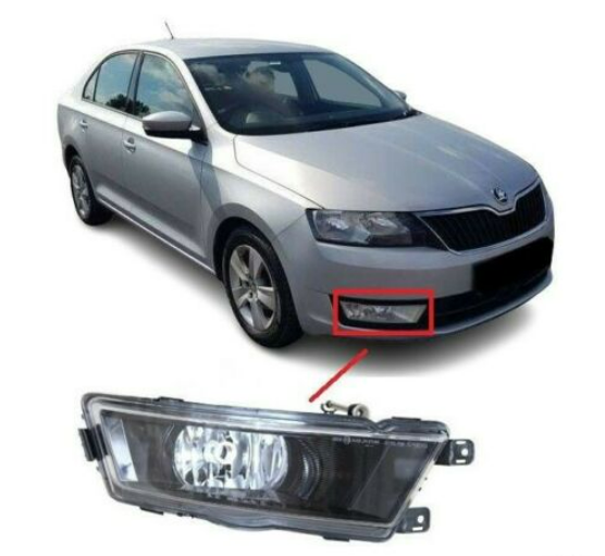 Proiector ceata SKODA RAPID (NH3) (2012 - 2016) TYC 19-12613-11-2