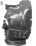 Carenaj,cpasaj roata RENAULT MEGANE Scenic (JA0/1_) (1996 - 2001) VAN WEZEL 4324434