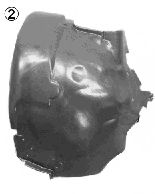 Carenaj,cpasaj roata RENAULT MEGANE Scenic (JA0/1_) (1996 - 2001) VAN WEZEL 4324436