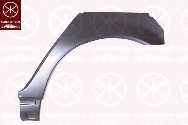 Element reparație aripa spate BMW 3 (E46) (1998 - 2005) KLOKKERHOLM 0061581