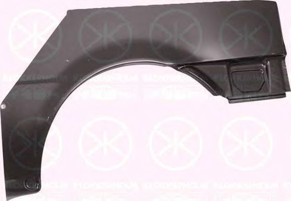 Element reparație aripa spate FORD COURIER caroserie (J5_, J3_) (1996 - 2016) KLOKKERHOLM 2562594
