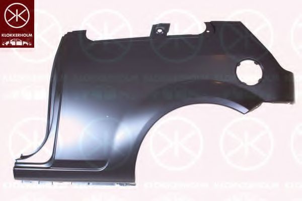 Element reparație aripa spate FORD FIESTA V Van (2003 - 2016) KLOKKERHOLM 2564511