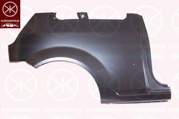 Element reparație aripa spate FORD FIESTA V Van (2003 - 2016) KLOKKERHOLM 2564512