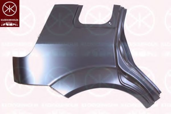 Element reparație aripa spate FORD FIESTA V Van (2003 - 2016) KLOKKERHOLM 2564514