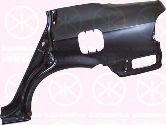 Element reparație aripa spate HONDA CIVIC Mk V limuzina (EJ, EK) (1995 - 2001) KLOKKERHOLM 2936513