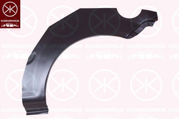 Element reparație aripa spate HYUNDAI GETZ (TB) (2002 - 2016) KLOKKERHOLM 3127591