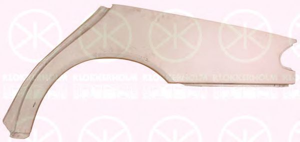 Element reparație aripa spate MERCEDES-BENZ E-CLASS (W210) (1995 - 2003) KLOKKERHOLM 3527531