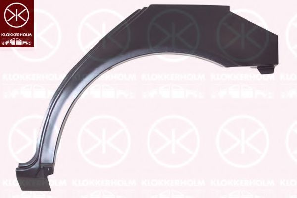 Element reparație aripa spate MERCEDES-BENZ E-CLASS (W211) (2002 - 2009) KLOKKERHOLM 3528582