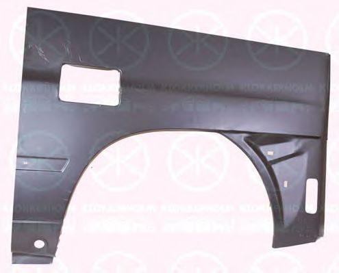 Element reparație aripa spate MERCEDES-BENZ VITO caroserie (638) (1997 - 2003) KLOKKERHOLM 3541531
