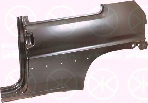 Element reparație aripa spate PEUGEOT 106 Mk II (1) (1996 - 2016) KLOKKERHOLM 5502514