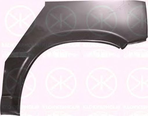 Element reparație aripa spate SEAT IBIZA   (021A) (1984 - 1993) KLOKKERHOLM 6605592